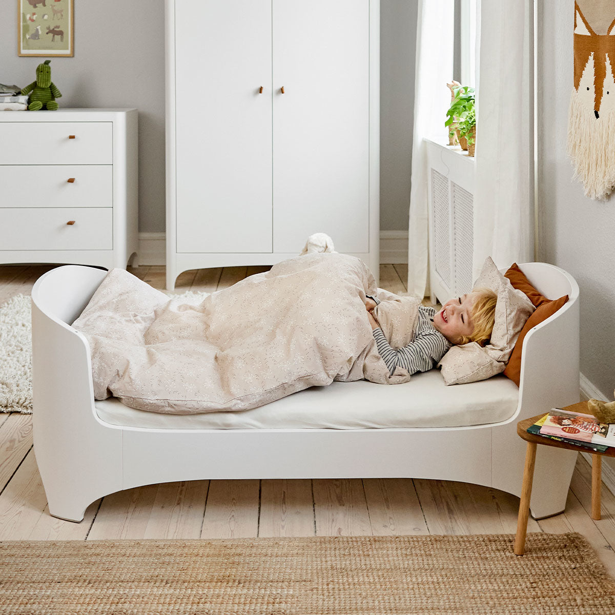 Leander® Otroška posteljica Classic™ Junior 0-7 leta White Leander