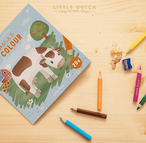 Little Dutch® Pobarvanka Little Farm Little Dutch