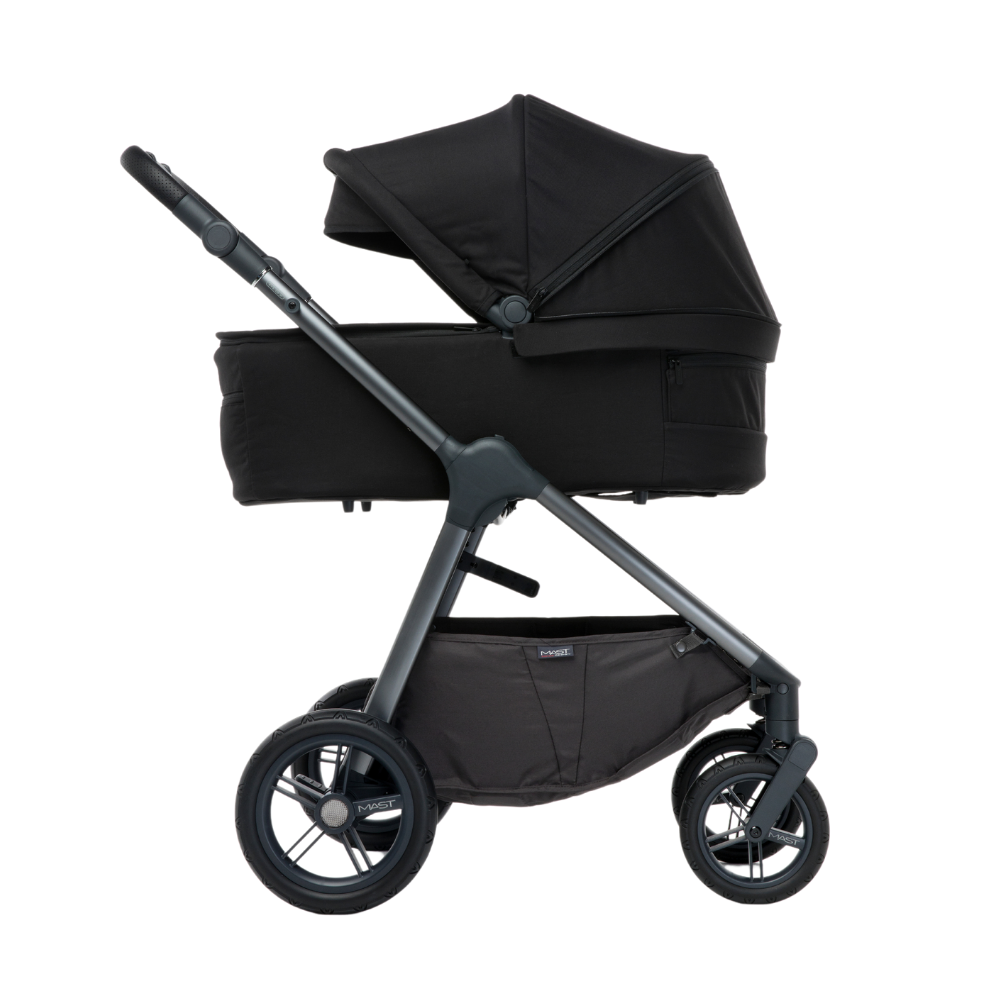 MAST® M5X Kompaktni otroški voziček 2v1 Onyx Mast
