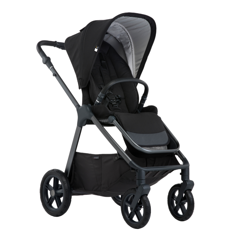 MAST® M5X Kompaktni otroški voziček 2v1 Onyx Mast