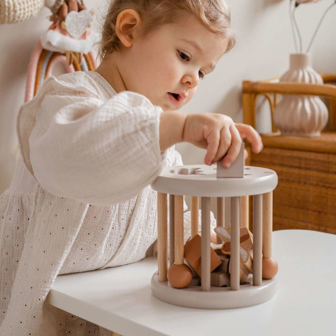 Label Label® Leseni aktivnostni valj Nougat Label Label