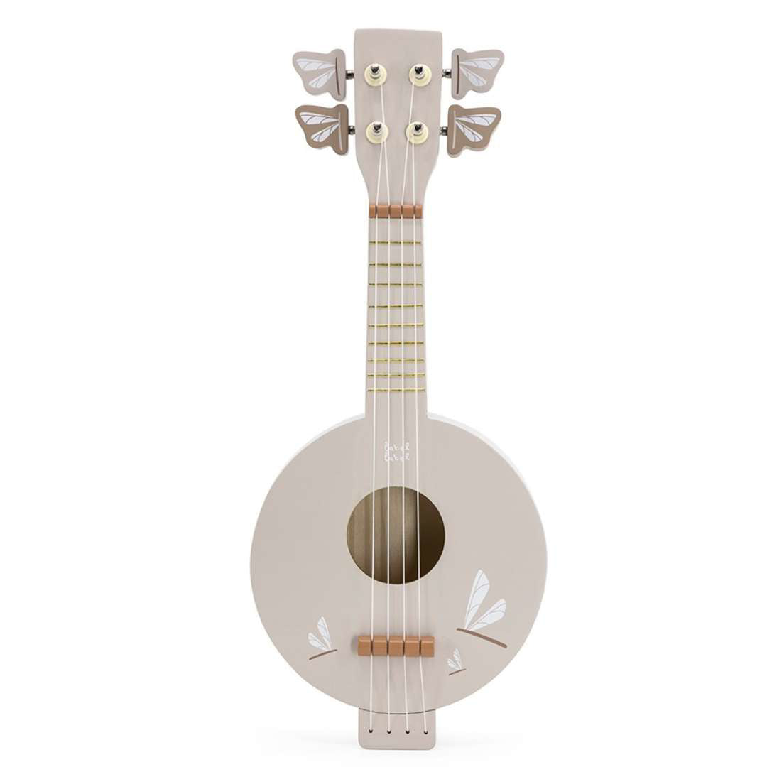 Label Label® Leseno glasbilo Banjo Nougat Label Label