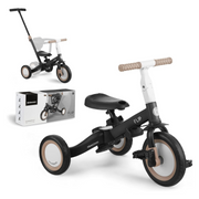 KikkaBoo® Otroški tricikel 5in1 Flip Black KikkaBoo