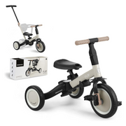 KikkaBoo® Otroški tricikel 5in1 Flip Beige KikkaBoo