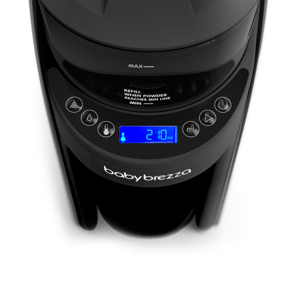 Baby Brezza® Aparat za pripravo adaptiranega mleka Pro Advanced Black Baby Brezza