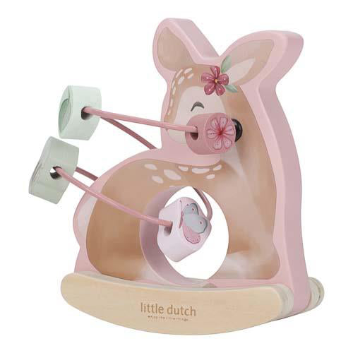 Little Dutch® Aktivna lesena spirala Srnica Fairy Garden FSC Little Dutch