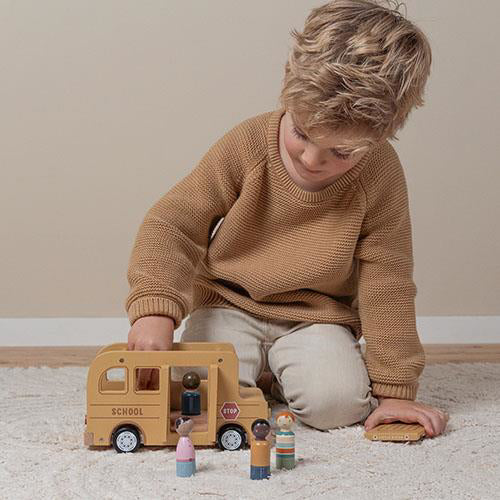 Little Dutch® Lesen šolski avtobus s figurami Little Dutch