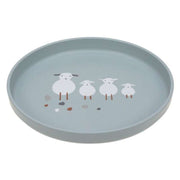 Lässig® Krožnik Tiny Farmer Sheep Blue Lässig