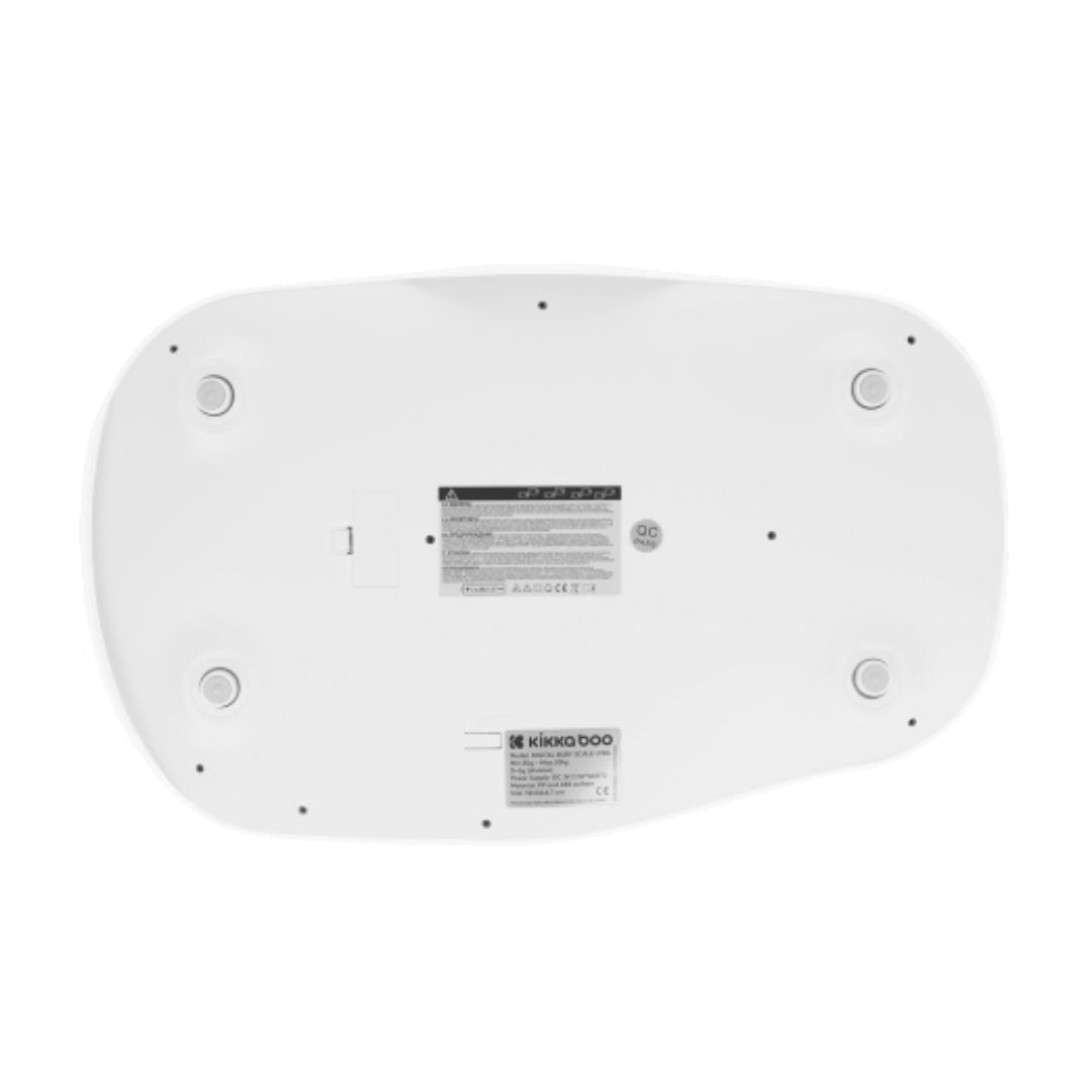 KikkaBoo® Otroška digitalna tehtnica Lyra White KikkaBoo