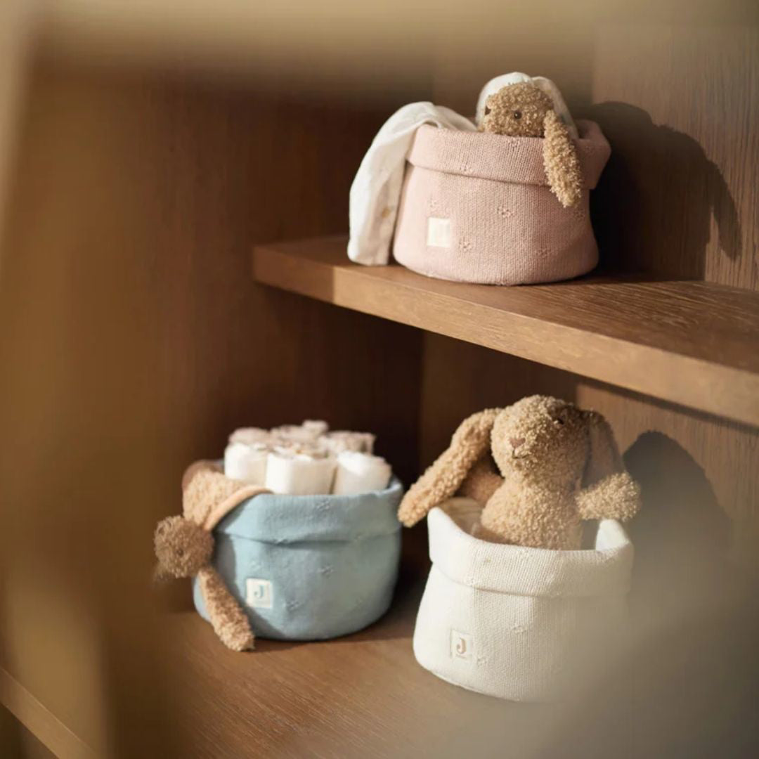 Jollein® Košara za shranjevanje Cosy Knit Sea Green Jollein