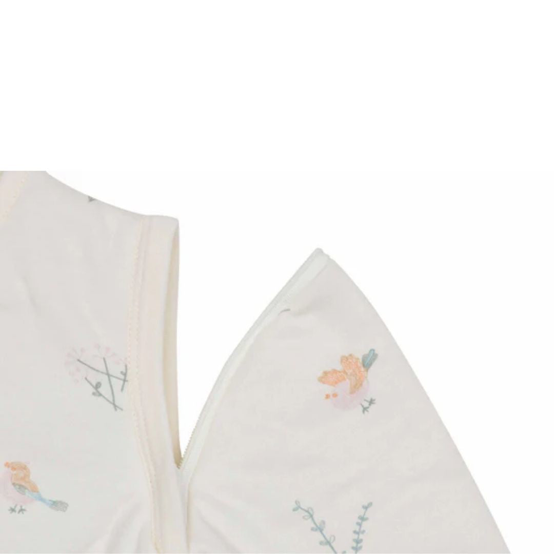 Jollein® Otroška spalna vreča s snemljivimi rokavi 90cm Lovely Birds TOG 3.0 Jollein