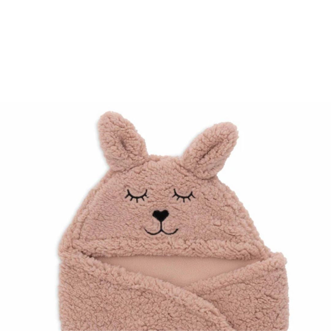 Jollein® Odeja za avtosedež Bunny Wild Rose 105x100 Jollein