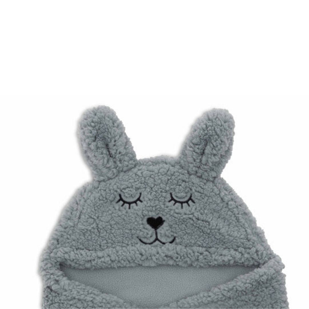 Jollein® Odeja za avtosedež Bunny Sea Green 105x100 Jollein