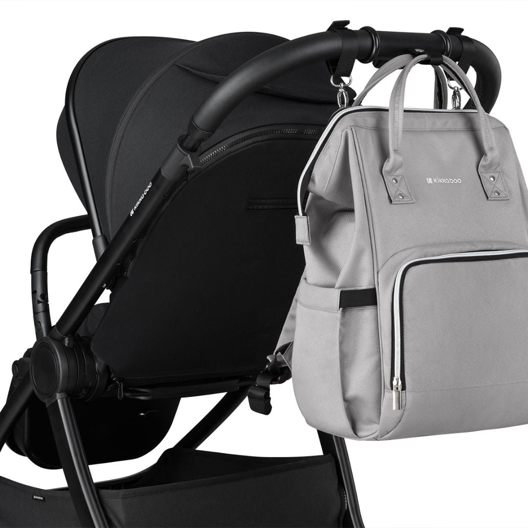 KikkaBoo® Previjalni nahrbtnik Siena Light Grey 2025 KikkaBoo