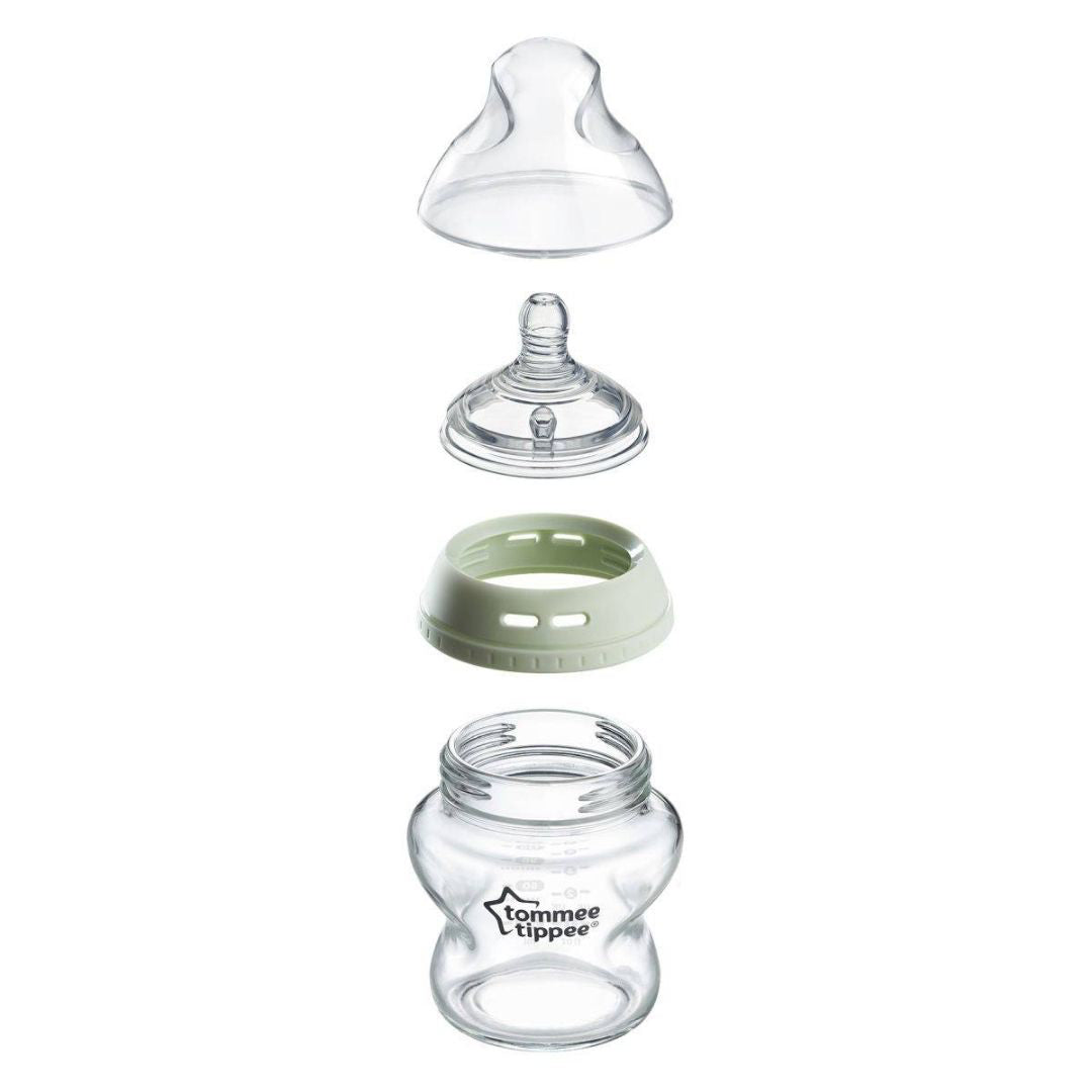Tommee Tippee® Steklena steklenička s cucljem Natural Start 150ml Tommee Tippee