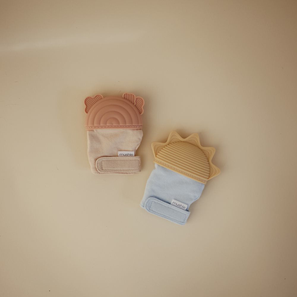 Mushie® Grizalo rokavička Sun Mushie