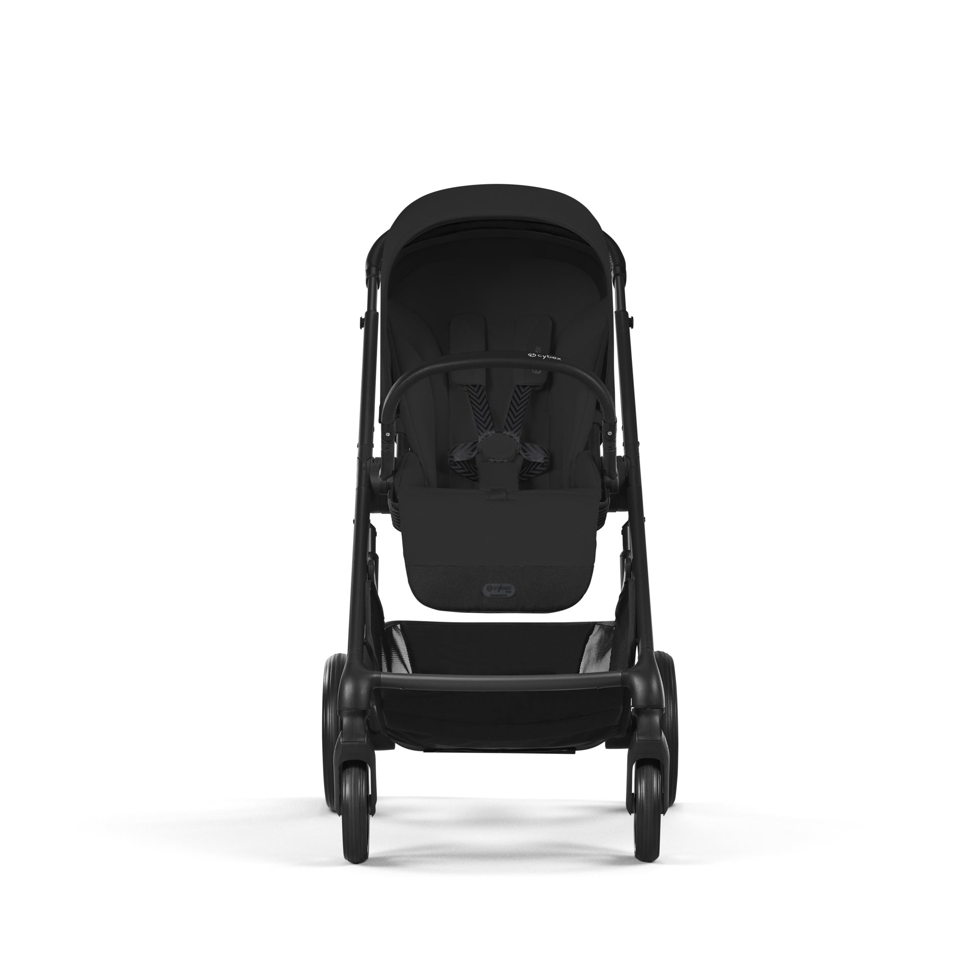 Cybex® Otroški voziček s košaro 2v1 Balios S Lux (0-22 kg) Moon Black (Black Frame) Cybex