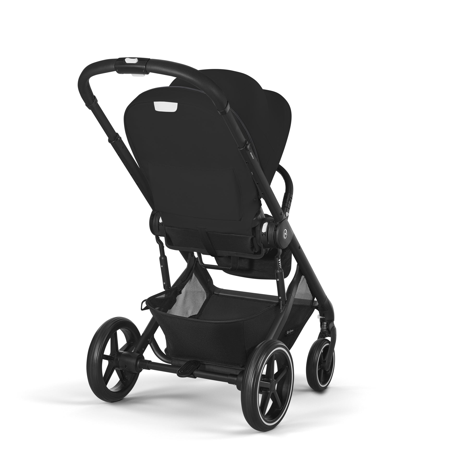Cybex® Otroški voziček s košaro 2v1 Balios S Lux (0-22 kg) Moon Black (Black Frame) Cybex