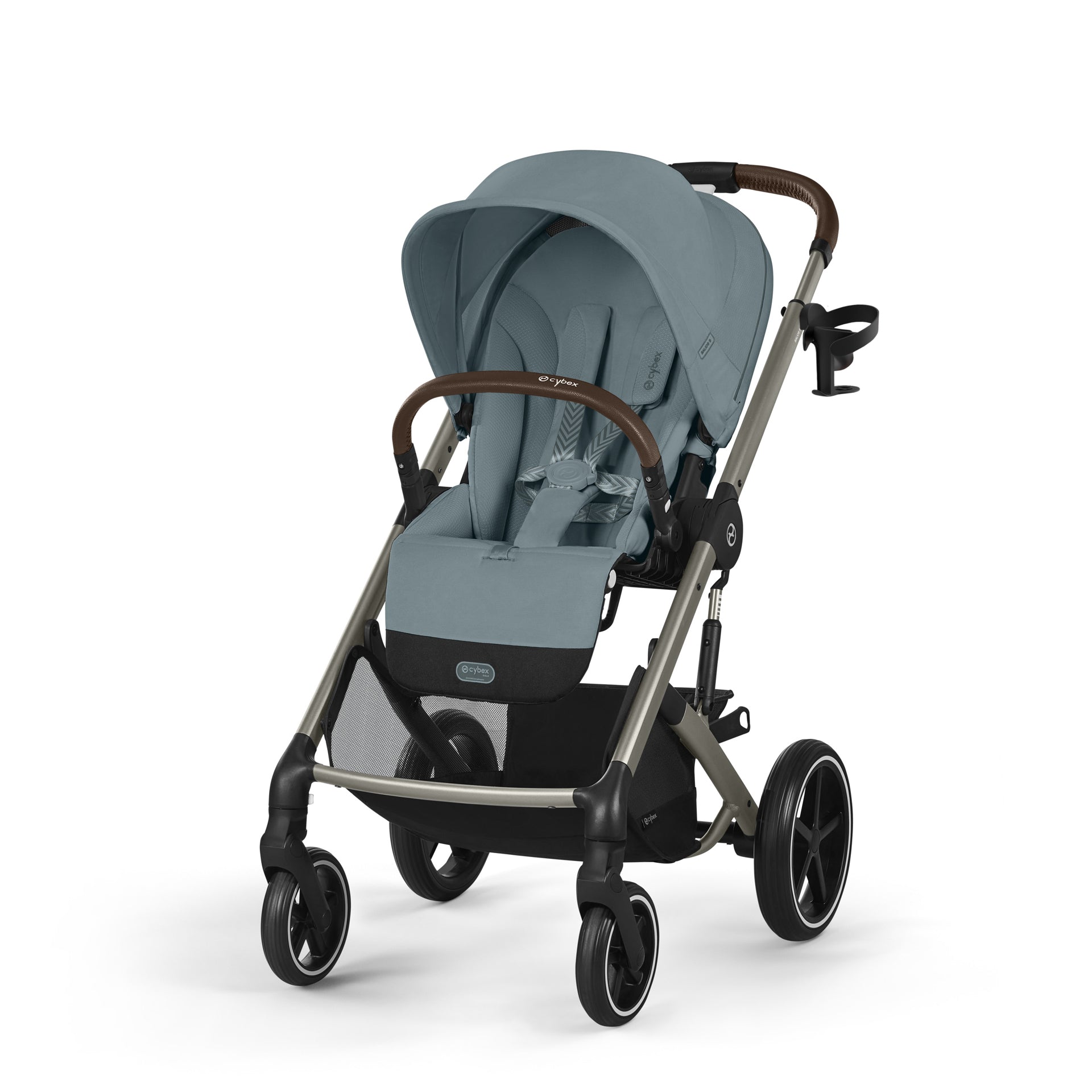 Cybex® Otroški voziček Balios S Lux (0-22 kg) Stormy Blue (Taupe Frame) Cybex