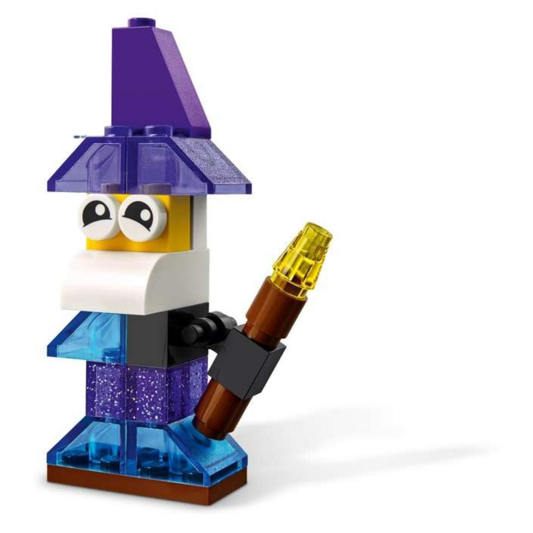 Lego® CLASSIC Ustvarjalne prosojne kocke Lego