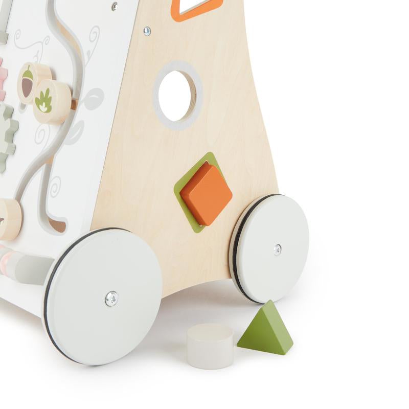 Bieco® Aktivnostni leseni voziček Bieco