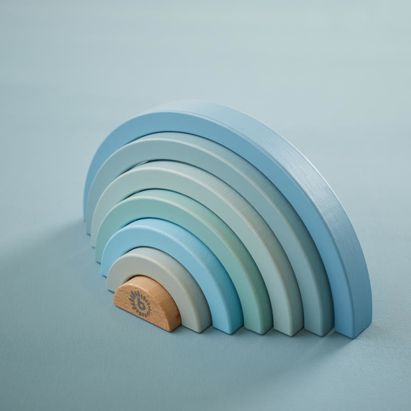 Bieco® Lesena mavrica Blue Bieco