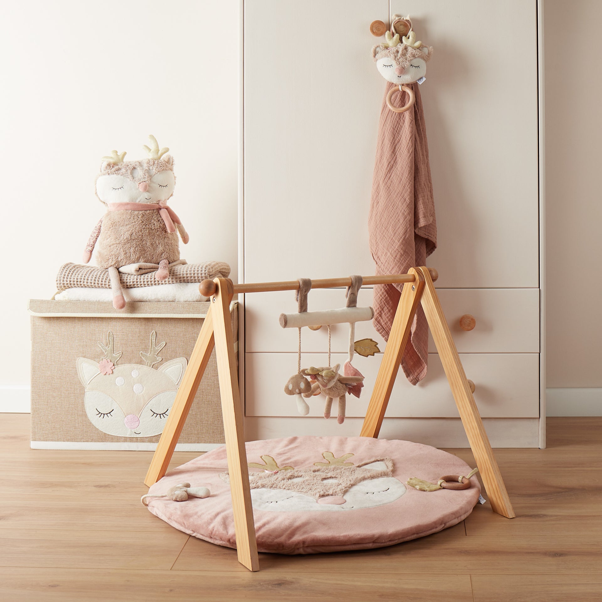 Bieco® Zabojnik za shranjevanje igrač Srnica Bieco