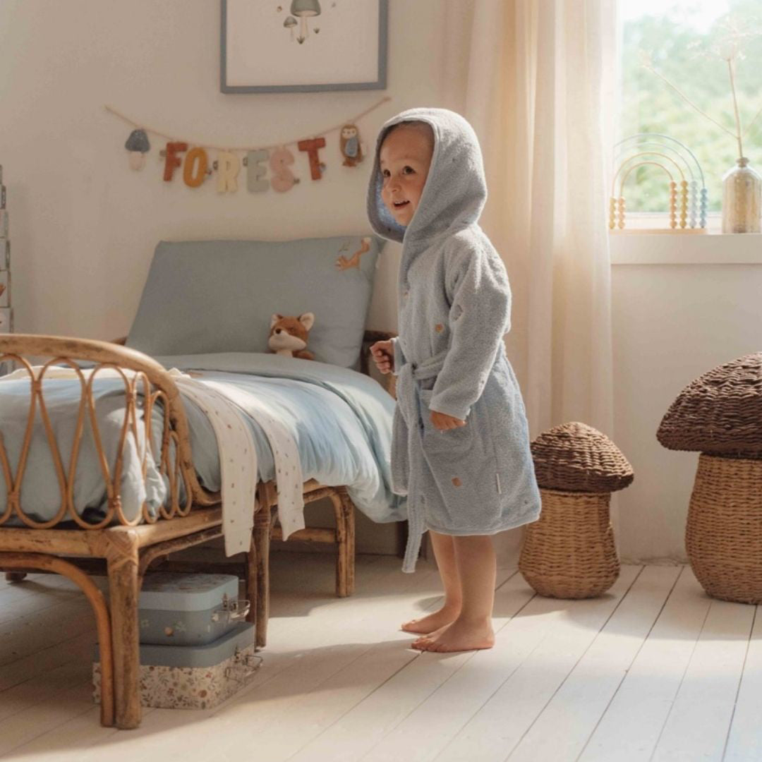 Little Dutch® Otroški kopalni plašček Blue 74/80 Little Dutch