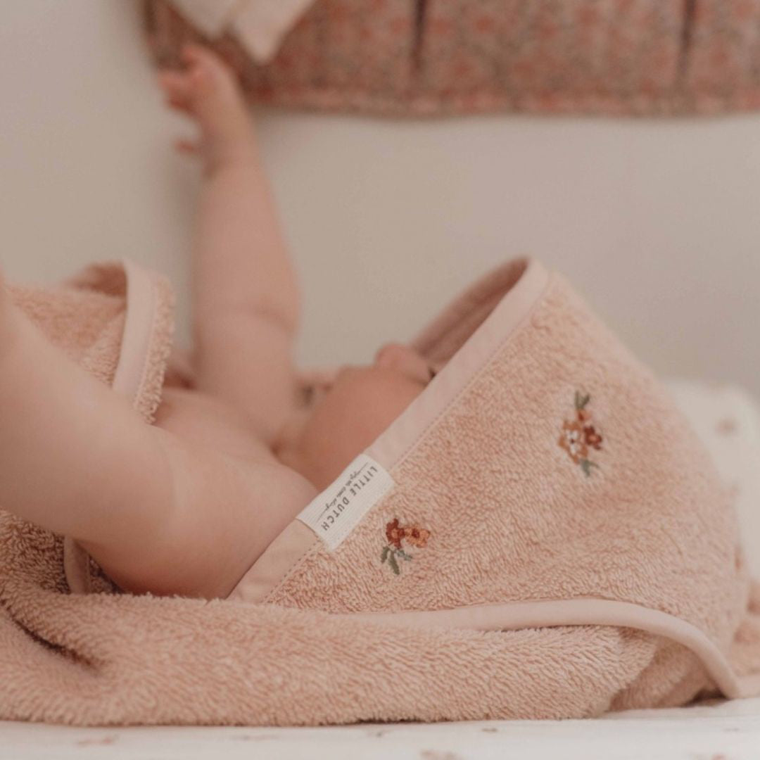 Little Dutch® Brisača s kapuco Blossom 75x75 Little Dutch