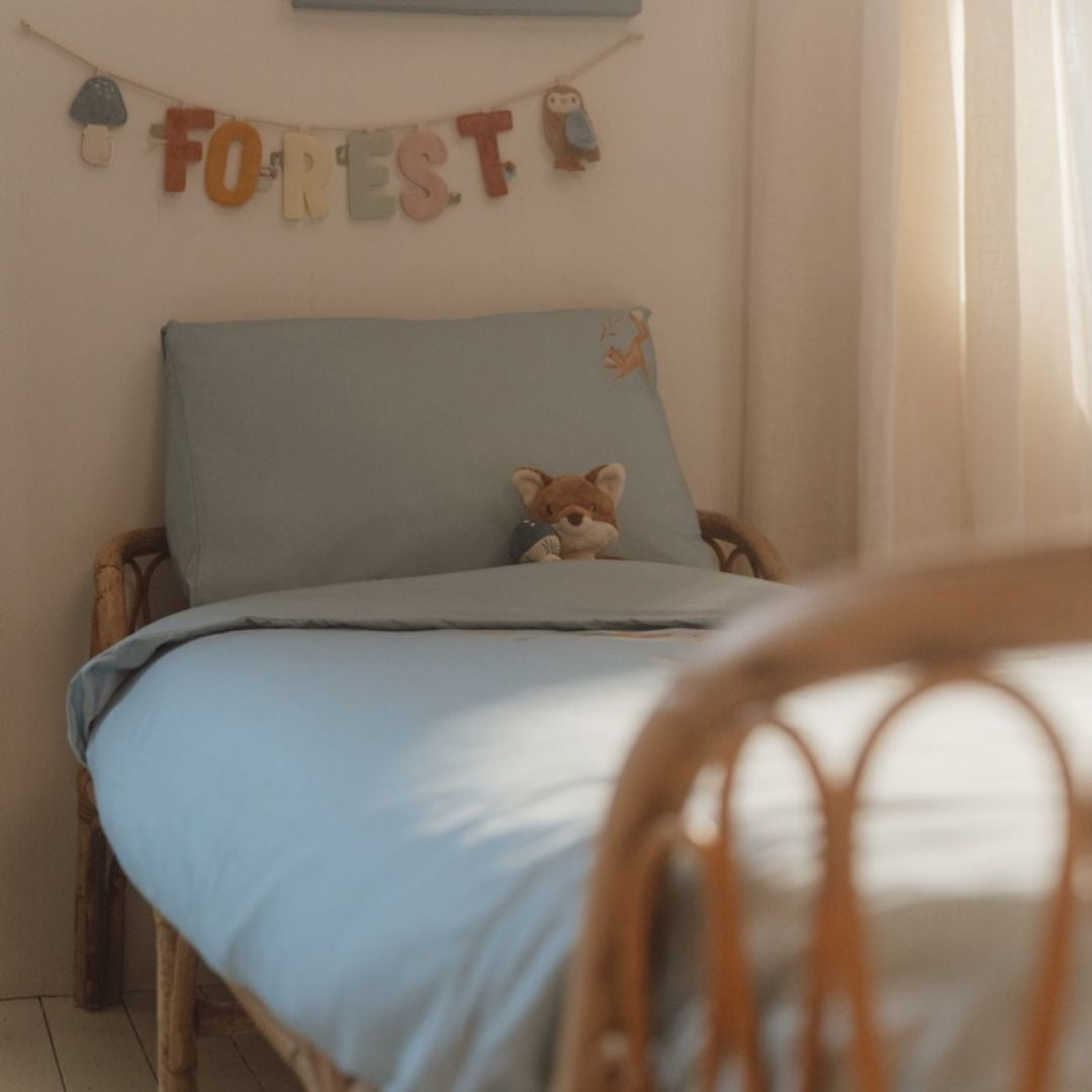 Little Dutch® Otroška posteljnina Denim Blue 140x100 Little Dutch