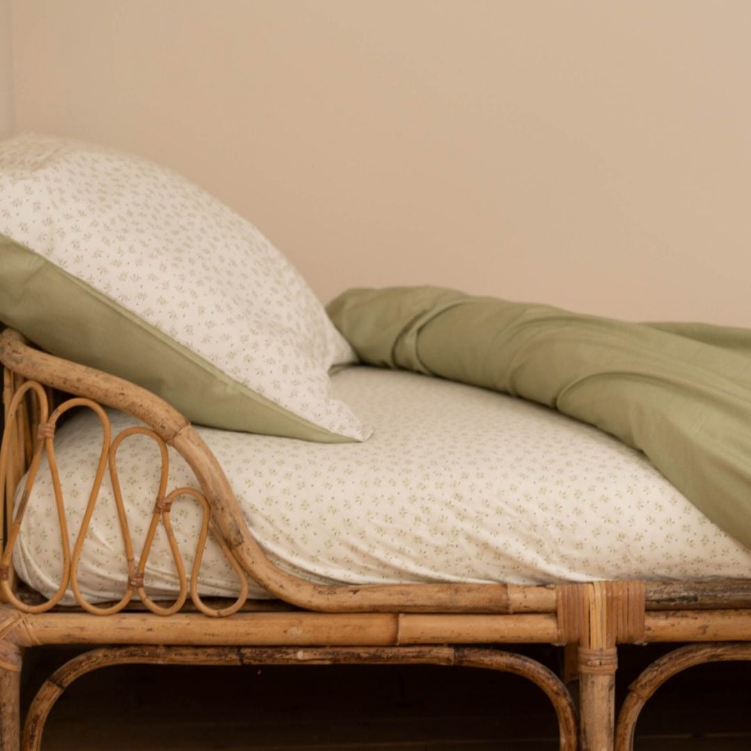 Little Dutch® Otroška posteljnina Blueberry Leaves 140x100 Little Dutch