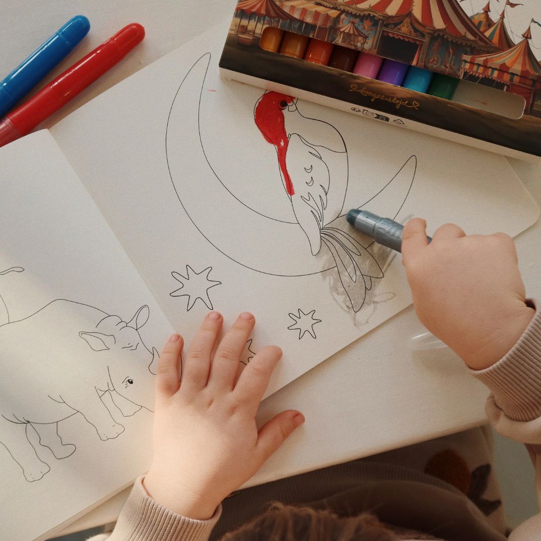 Konges Sløjd® Pobarvanka z voščenkami Multi Konges Sløjd