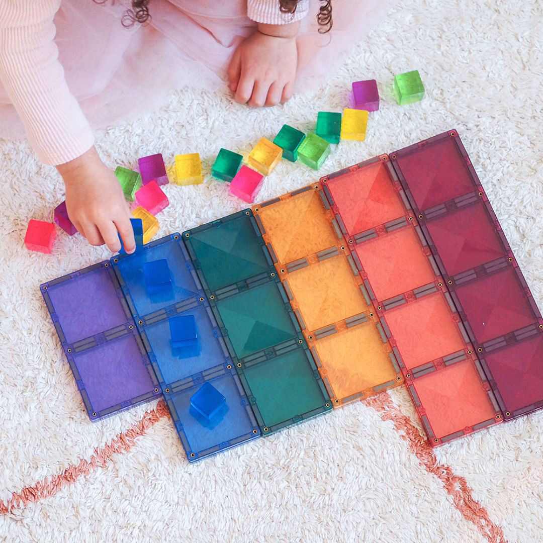 Connetix® Magnetne ploščice Pastel Rectangle Pack 24-delni Connetix