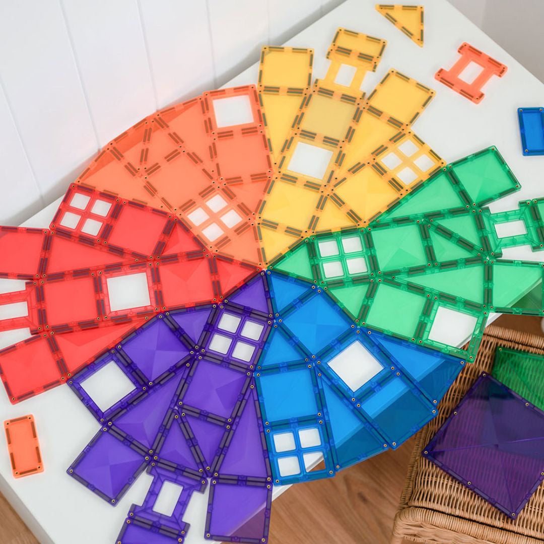 Connetix® Magnetne ploščice Rainbow Creative Pack 102-delni Connetix