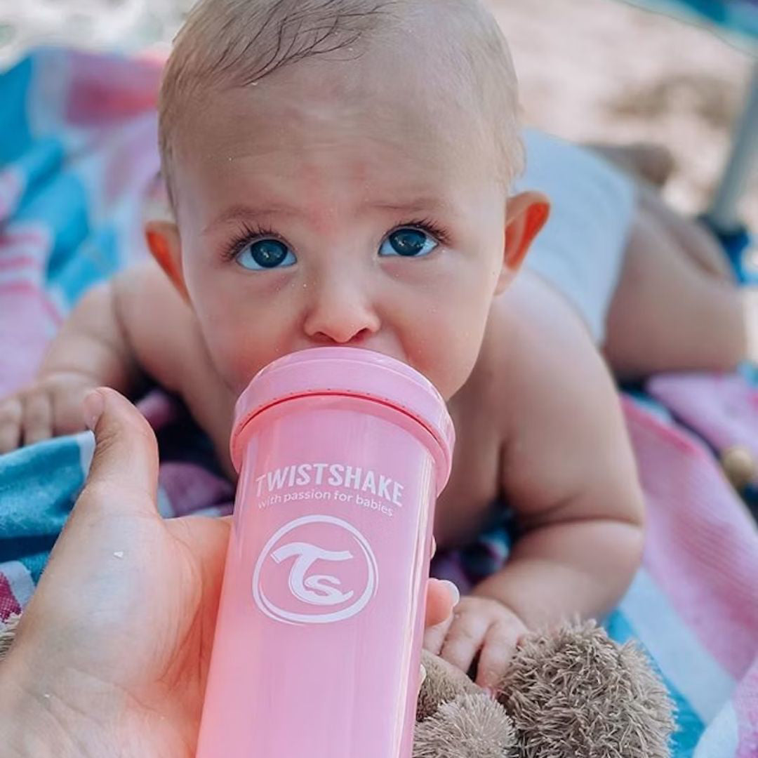 Twistshake® Steklenička Anti-Colic 330ml Pastel Pink Twistshake