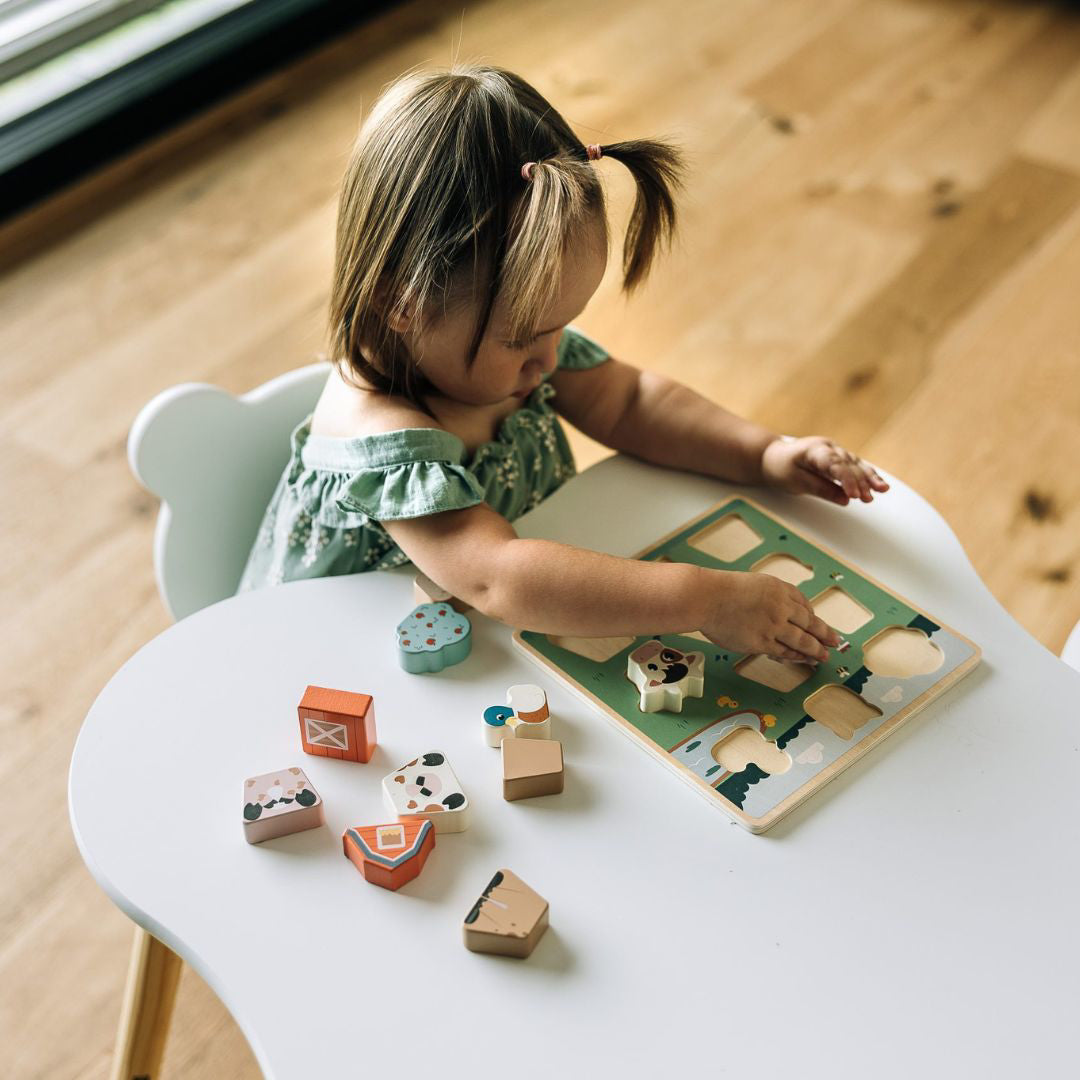 Free2Play® Lesena sestavljanka Farm Free2Play