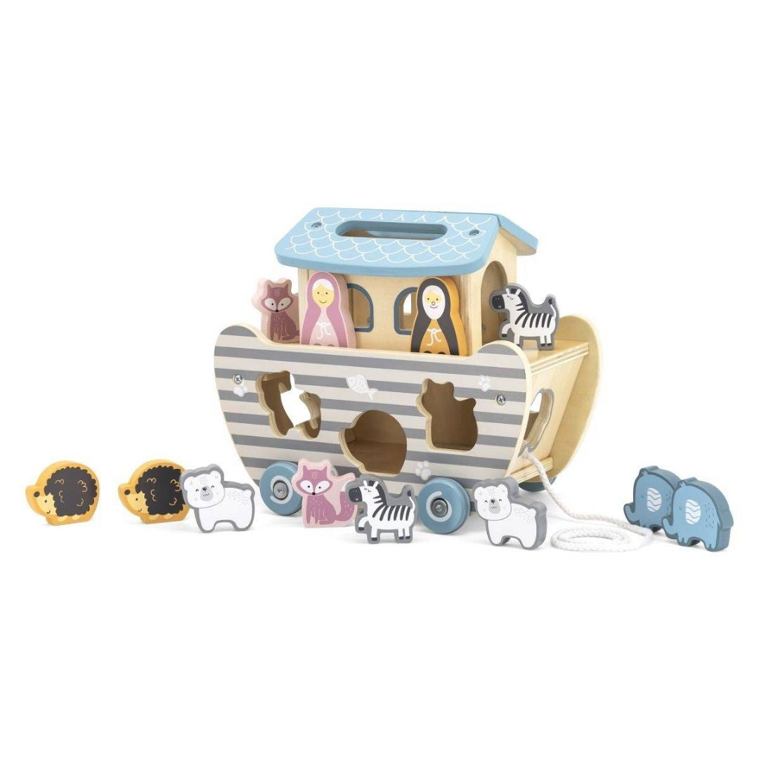 PolarB® Lesena Noetova barka z oblikami PolarB