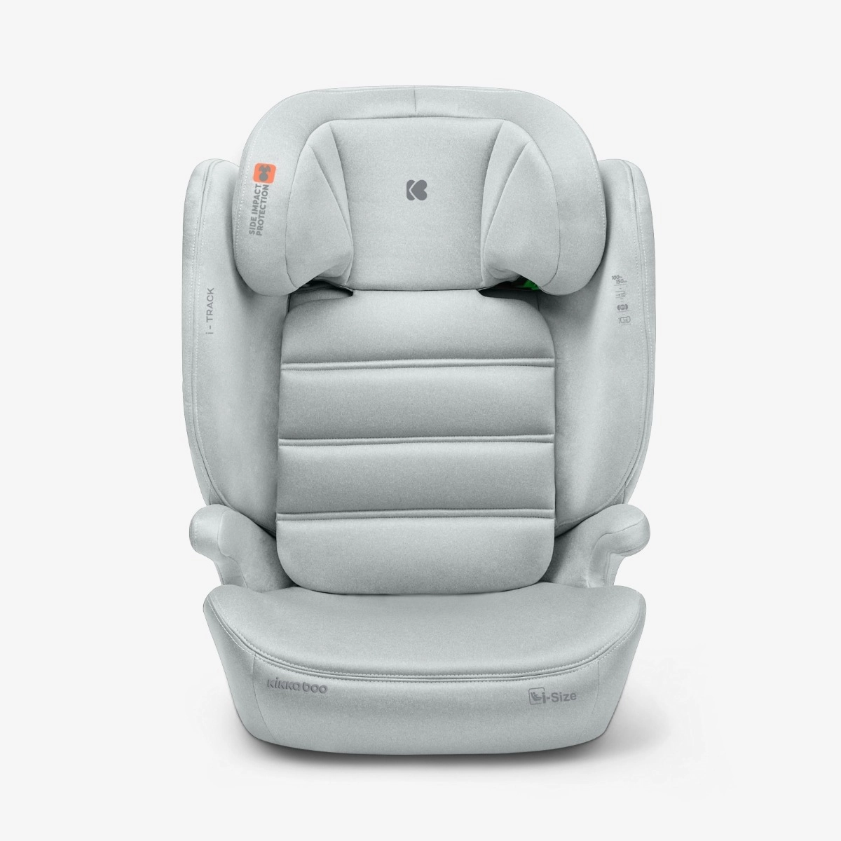 KikkaBoo® Otroški avtosedež i-Track i-SIZE (100-150 cm) Light Grey KikkaBoo