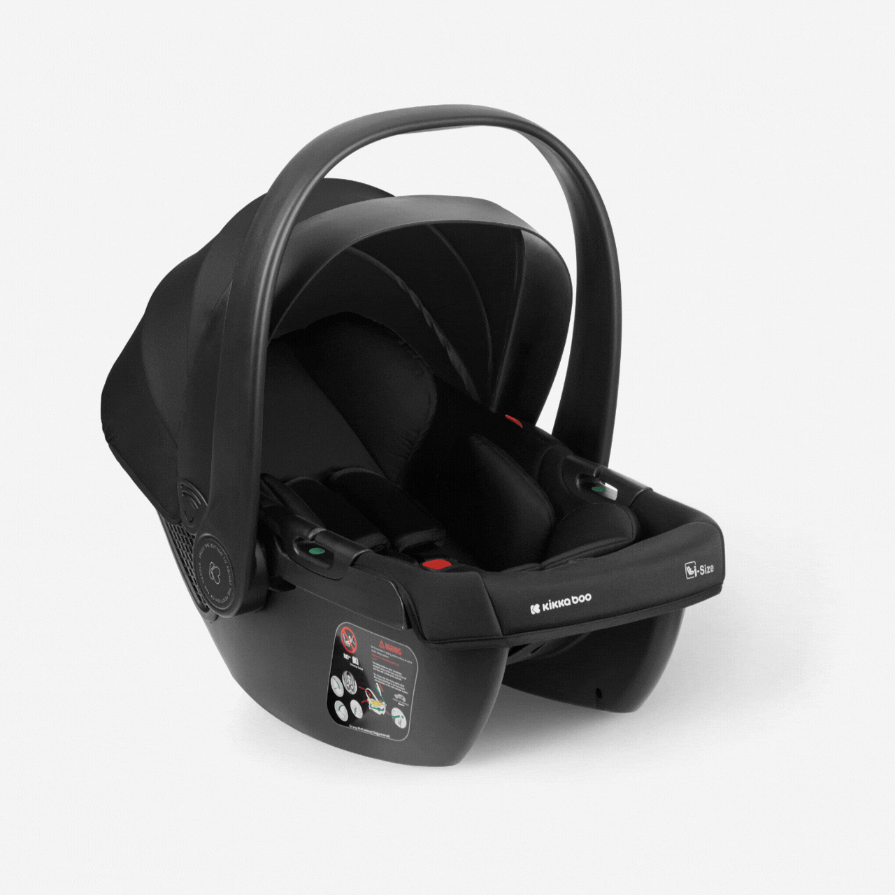 KikkaBoo® Otroški voziček s košaro 3v1 Modena Black KikkaBoo