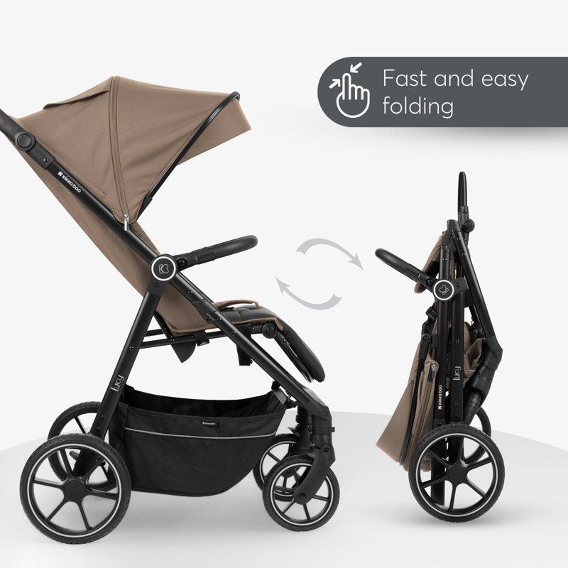 KikkaBoo® Otroški voziček Lucy Beige KikkaBoo