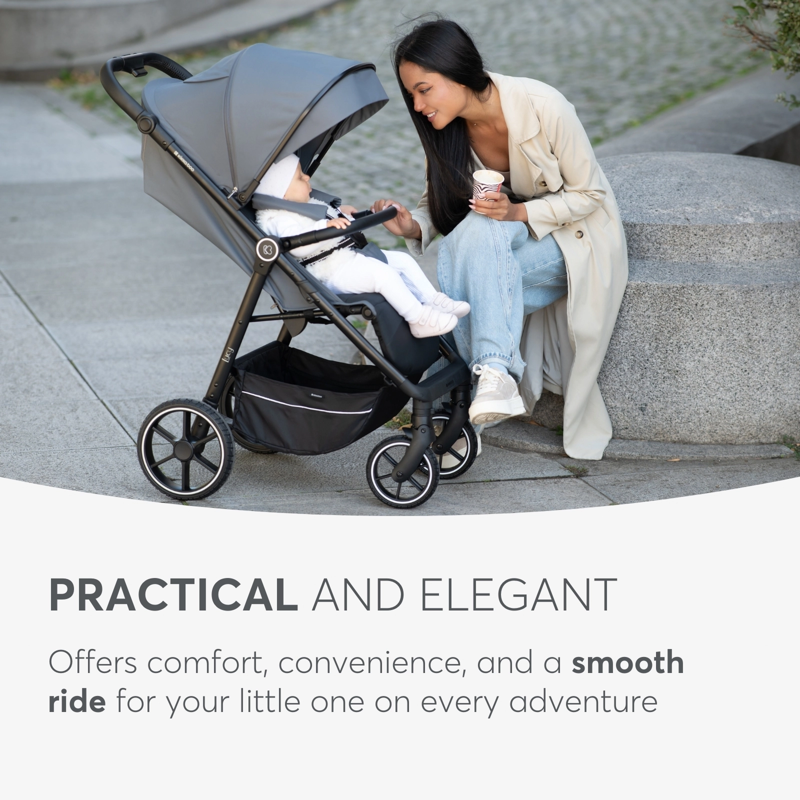 KikkaBoo® Otroški voziček Lucy Black KikkaBoo