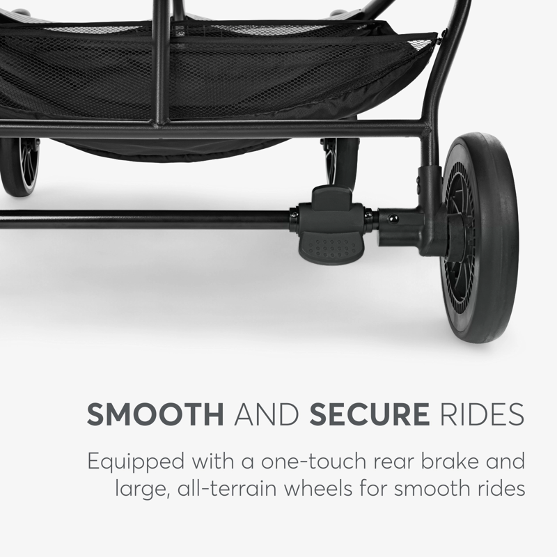 KikkaBoo® Otroški voziček za dvojčke Happy 2 Light Grey KikkaBoo