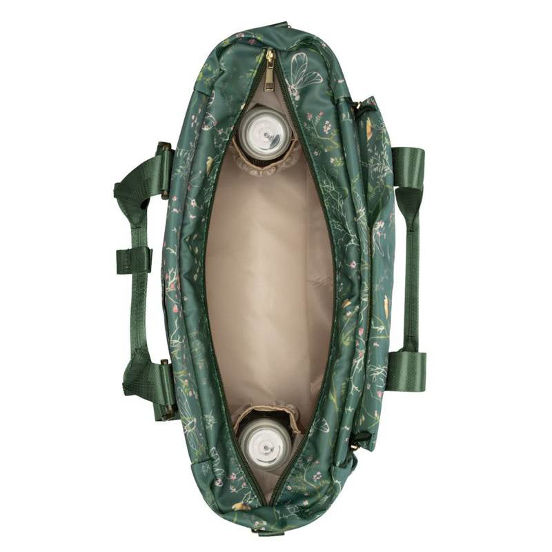 KikkaBoo® Previjalna torba Florence Secret Garden Green KikkaBoo