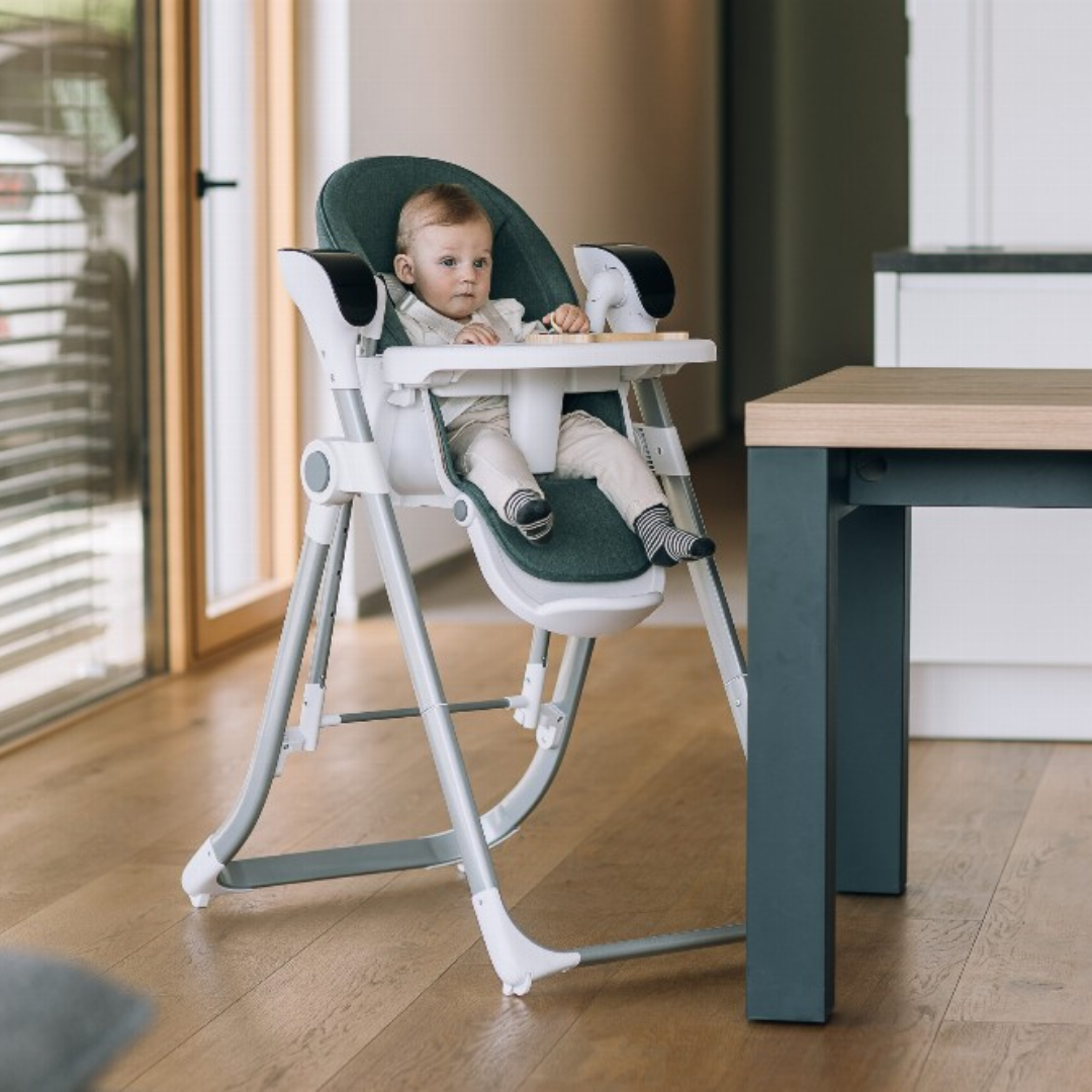 FreeON® Otroški stol za hranjenje 2v1 Oli Deluxe beige FreeON