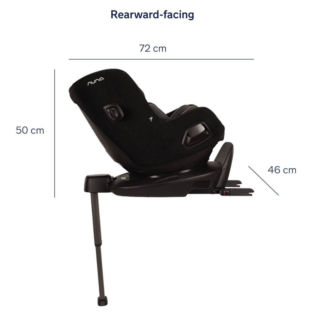 Nuna® Otroški avtosedež Pruu™ 360 i-Size (40-105 cm) Thunder Nuna