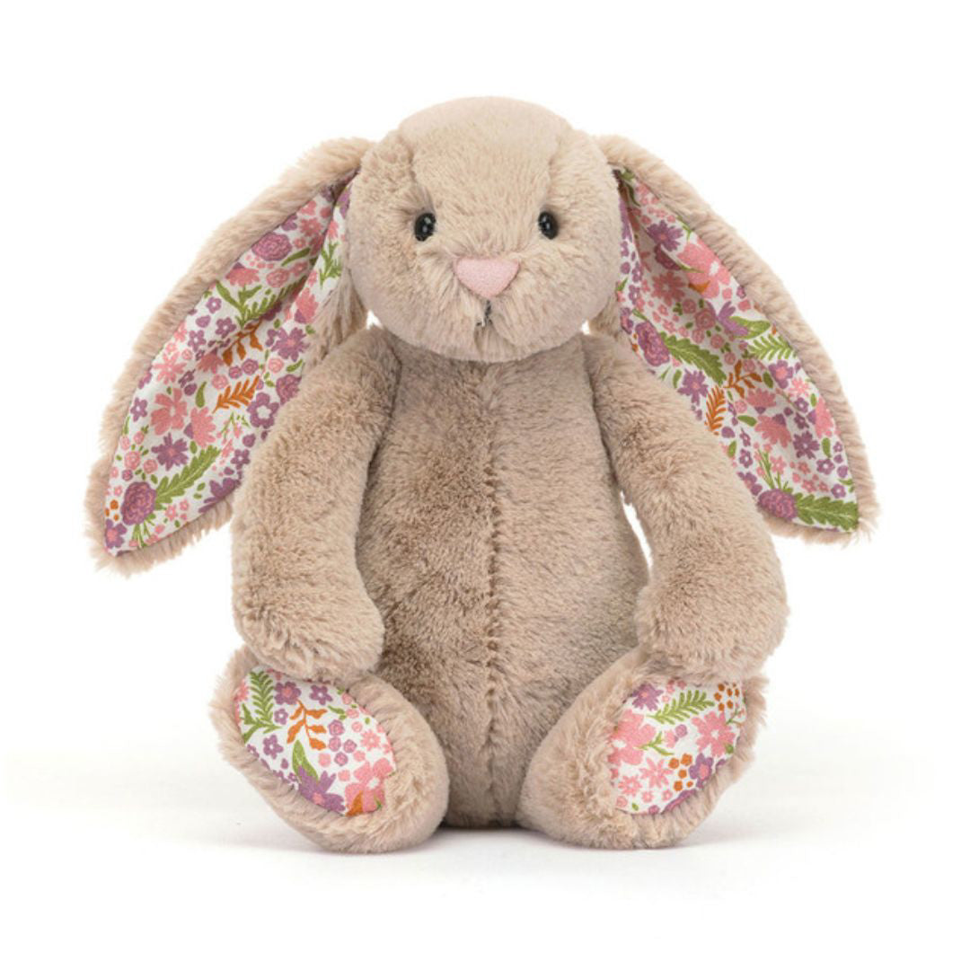 Jellycat® Plišasti zajček Blossom Beige Petal Small 18cm Jellycat