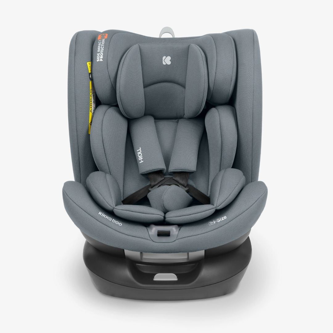 KikkaBoo® Otroški avtosedež 360 i-Roll i-SIZE (40-150 cm) Dark Grey KikkaBoo