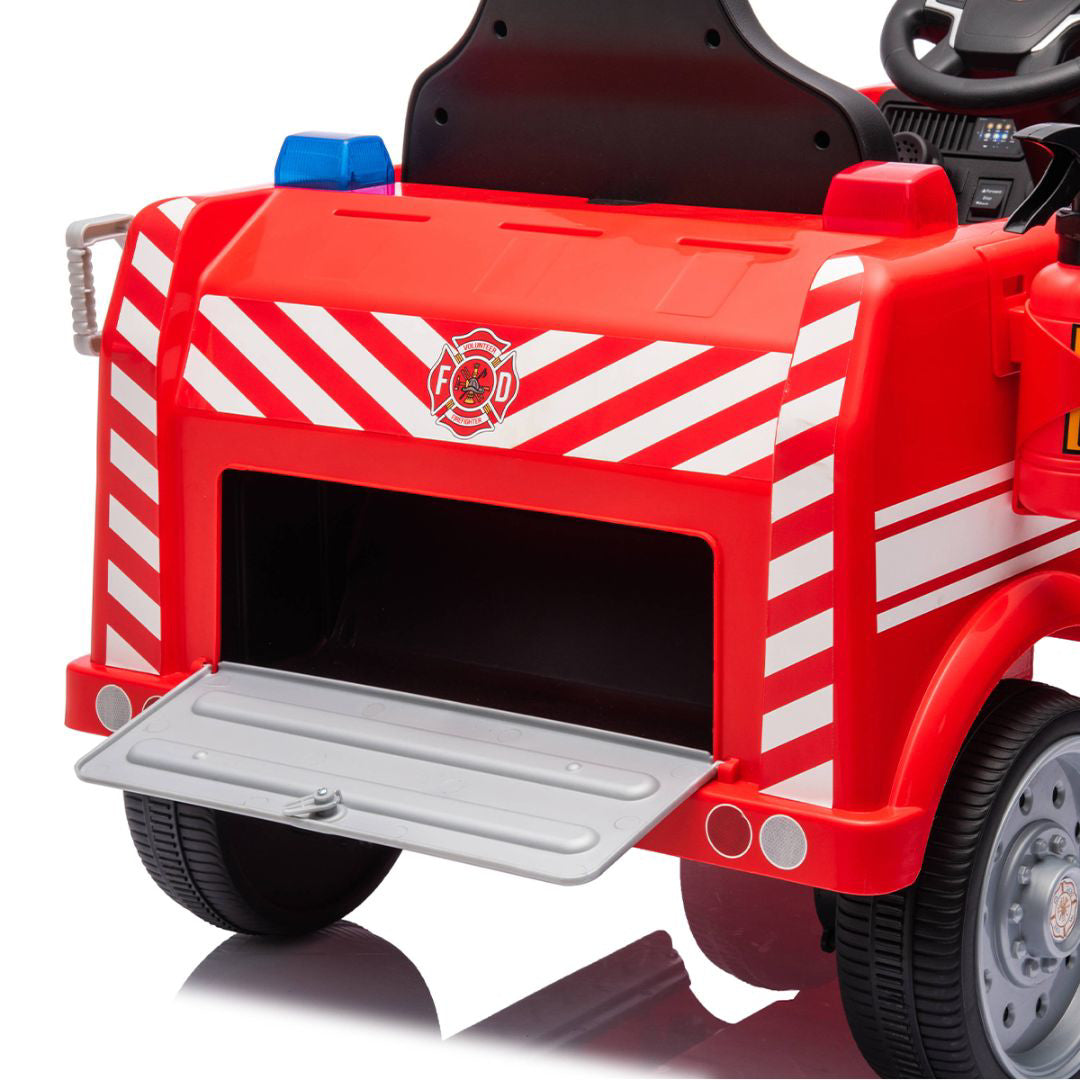 KikkaBoo® Gasilski avto na akumulator Little Fire Red + 12V/4AH KikkaBoo