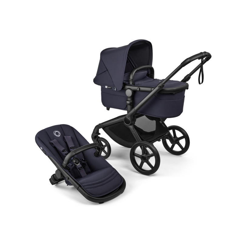 Bugaboo® Otroški voziček 2v1 FOX 5 Renew Complete Black/Deep Indigo - Deep Indigo Bugaboo