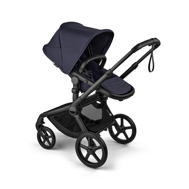 Bugaboo® Otroški voziček 2v1 FOX 5 Renew Complete Black/Deep Indigo - Deep Indigo Bugaboo